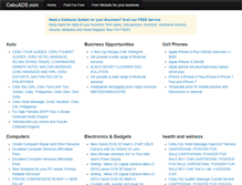 Tablet Screenshot of cebuads.com